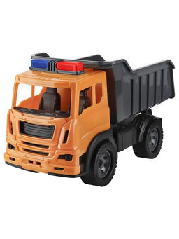 Самосвал строительный "Мирослав" с мигалками, 40см (И-9997) в пакете