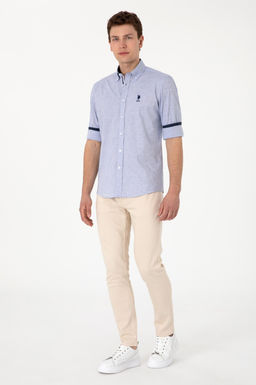 Erkek Mavi Uzun Kollu G_mlek Sepette S_rpriz _ndirim - U.s. polo assn фото 4