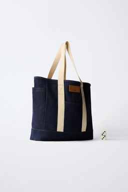 SHOPPER DENIM / Azul - Zara фото 6