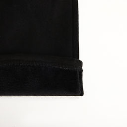 Перчатки женские замшевые, безразмерные, сенсорные, без утеплителя, чёрная