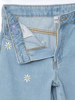 Wideleg K?z ?ocuk Jean Pantolon