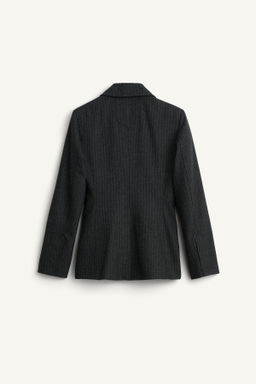 STRUCTURED STRIPED BLAZER - Zara фото 6