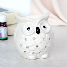 Аромалампа Сова 9 см / 1609 /уп 144/ (Голубой) - Галеонтрейд фото 2