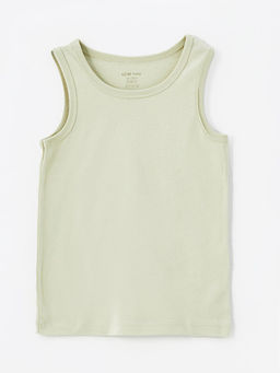 Bisiklet Yaka Kolsuz Basic Erkek Bebek Atlet