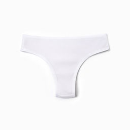 Трусы женские бразильяна MiNiMi, белые, размер 50 (XL)