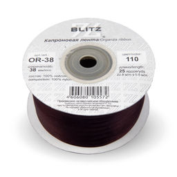Лента капроновая 38 мм ( 1 1/2 ) BLITZ OR-38 22.8 м  0.5 м СК/Распродажа