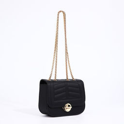 Сумка-мессенджер на застёжке, цвет чёрный - Simaland фото 7