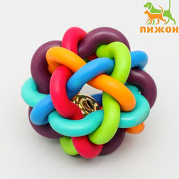 Мяч Большая молекула, 10 см, микс цветов