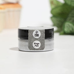 Блёстки пищевые КондиМир малой фракции, серебро, 10 г