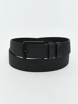 Deri G?r?n?ml? Erkek Kemer