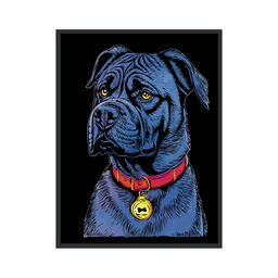 Hobbius SGHM Набор для творчества Гравюра 20 x 25.5 см СК/Уценка №04 Дог