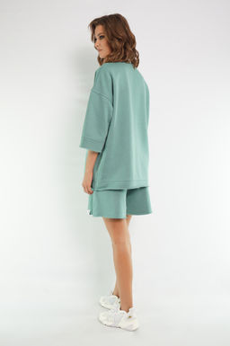 Костюм шорты свитшот 40194018 - Kivviwear фото 4