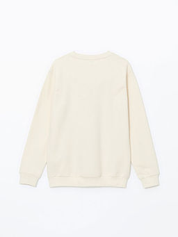 Bisiklet Yaka Erkek ?ocuk Sweatshirt