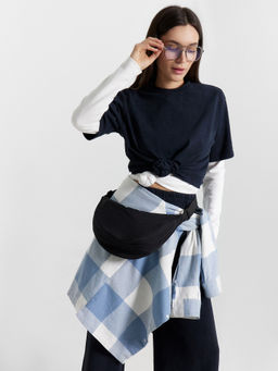 Сумка поясная черная - Mark formelle фото 10