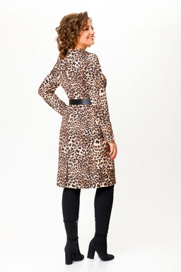 Платье Swallow 786.2 принт леопард