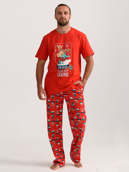 Пижама мужская 100% хлопок Все будет! - Оптима фото 2