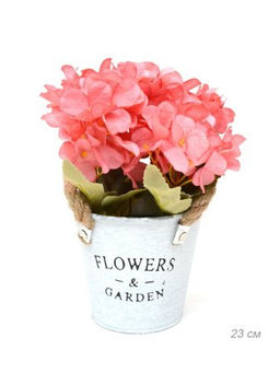 Цветочная композиция Гортензия 23 см / 0213-25 /уп 60/ - Галеонтрейд фото 4