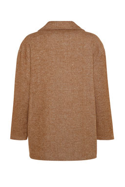 Trendyolmilla Camel Oversize Genis Kesim Kase Kaban TWOAW24KB00091  фото 8