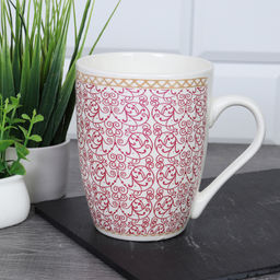 Кружка 400 мл Пастель с узором / SB-102 /уп 12/72/ - ГалеонТрейд фото 3