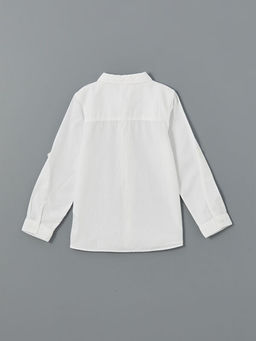 Uzun Kollu Basic Erkek ?ocuk G?mlek