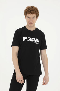Мужская черная футболка - U.s. polo assn фото 3