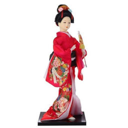 Сувенир коллекционный Гейша 23 см / 509-2 /уп 24/* - Галеонтрейд фото 4