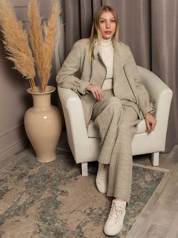 ШЕРСТЬ с ХЛОПКОМ жакет пиджак - Волтри фото 2