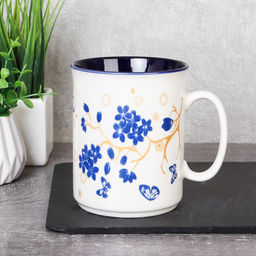 Кружка 320 мл Цветы Незабудка/ Z6542 /уп 12/72/ - Галеонтрейд фото 2