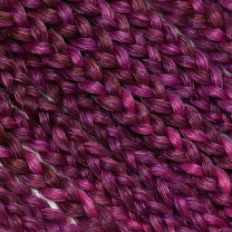 SIM-BRAIDS Афрокосы, 60 см, 18 прядей (CE), цвет русый/фиолетовый/розовый(#FR-36) - Queen fair фото 2