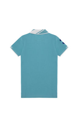 U. S. Polo Assn Бирюзовая футболка-поло для мальчика - U.s. polo assn фото 6