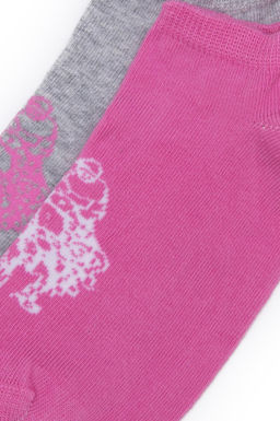 Женские серые меланжевые носки Неожиданная скидка в корзине - U.s. polo assn фото 3