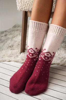 Женские шерстяные носки Happyfox