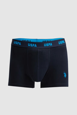 Erkek Lacivert 3l_ Boxer Tak_m_