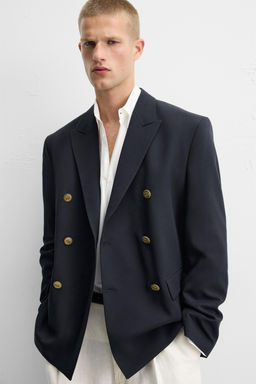 DOUBLE-BREASTED BLAZER - Zara фото 6