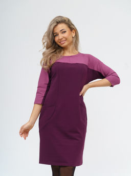 790 Платье "Винный"