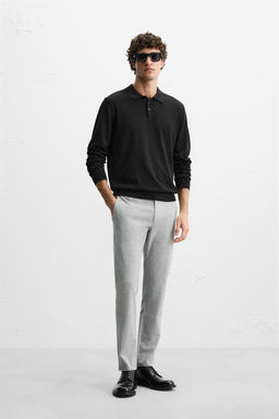 SLIM FIT COMFORT TROUSERS - Zara фото 37