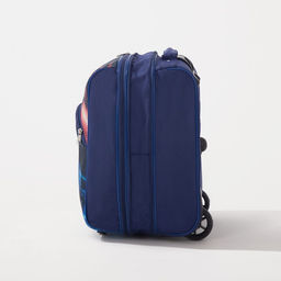 Чемодан малый 16" на молнии, синий