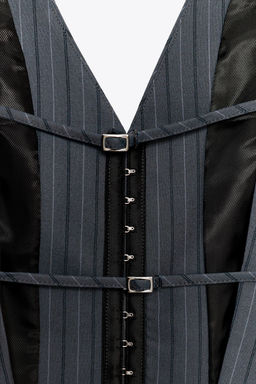 PINSTRIPE WAISTCOAT TOP - Zara фото 8