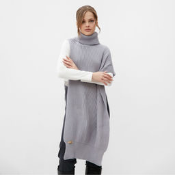 Снуд трансформер MINAKU, размер 56-58, серый