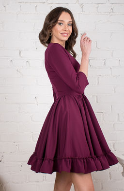 Коктейльное платье сангрия - Donna saggia фото 2