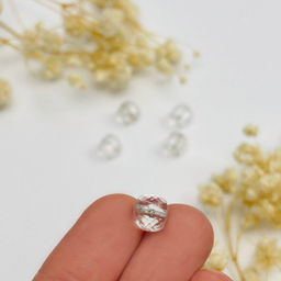 Бусины для украшений из Горного Хрусталя (5 шт)