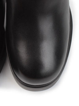 04-M904 987-31M-1 BLACK Ботинки зимние женские (натуральная кожа, натуральный мех)