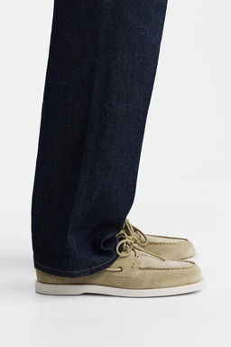 LEATHER DECK SHOES - LIMITED EDITION - Zara фото 2