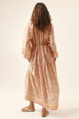 Oversized viscose-blend dress - H&m фото 5