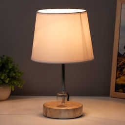 Настольная лампа Аэлита 1?40 Вт E14 оранжевый 18?18?31 см RISALUX  фото 3