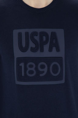 U. S. Polo Assn / Мужской темно-синий свитер - U.s. polo assn фото 14