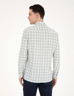 Ye_il Regular Fit Uzun Kollu G_mlek - Pierre cardin фото 5