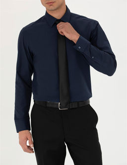 Lacivert Slim Fit Uzun Kollu Basic G_mlek - Pierre cardin фото 6