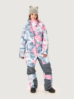 Комбинезон 8з1226 фламинго/серый