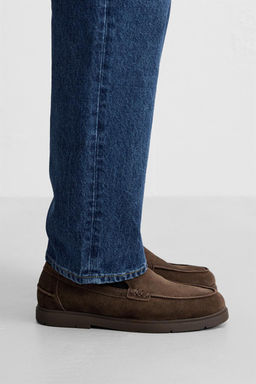 CASUAL LEATHER LOAFERS - Zara фото 3